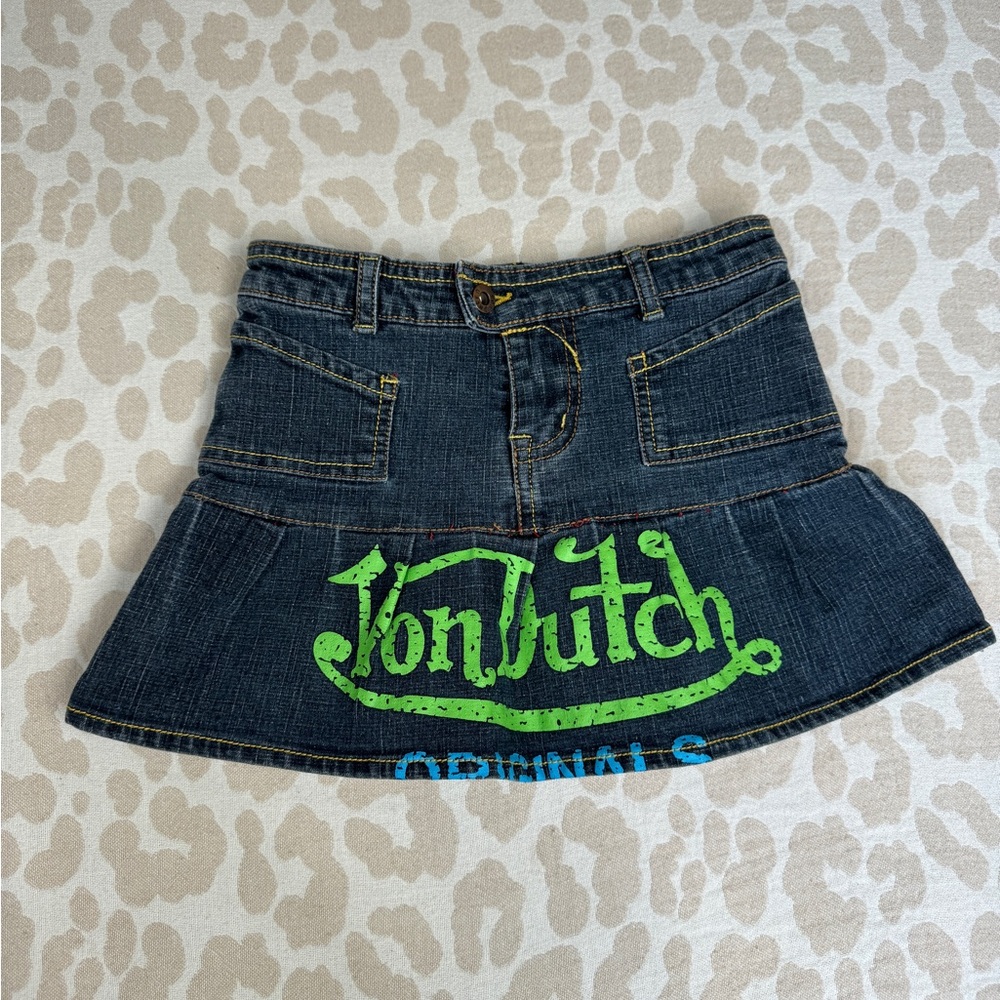 Von Dutch Denim Skirt